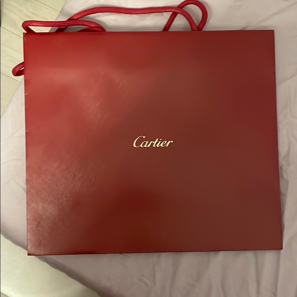 Cartier authentic package bag